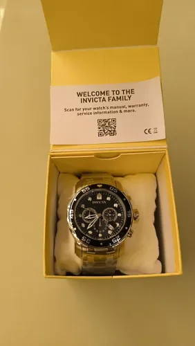 Vendo Invicta Novo na Caixa
