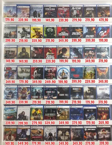Jogos Ps5 Lacrados (Aceitamos seu jogo usado como forma de pagamento)