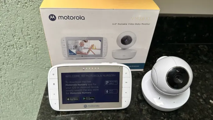 Babá Eletrônica Motorola VM36XL Completa