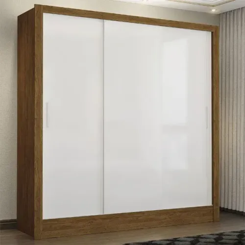 Guarda Roupa 3 Portas Casal Carioca Móveis