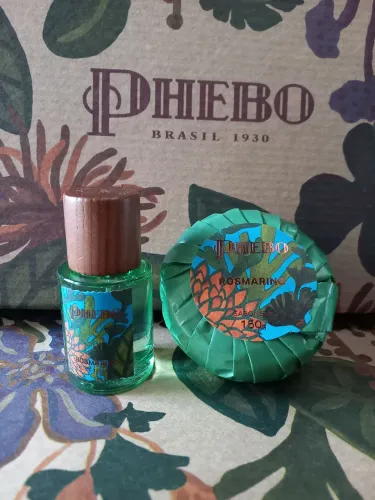Kit Rosmarino Sabonete e Perfume - Phebo
