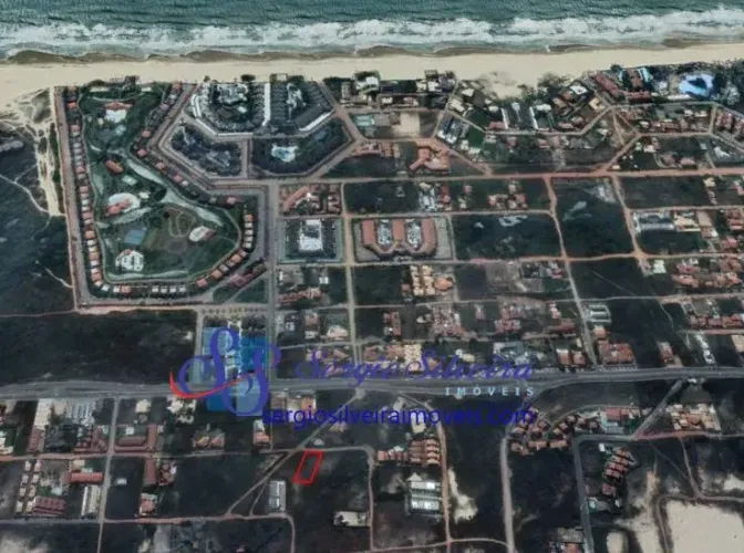 Terreno com 1.250m² com vista para o mar no Porto das Dunas