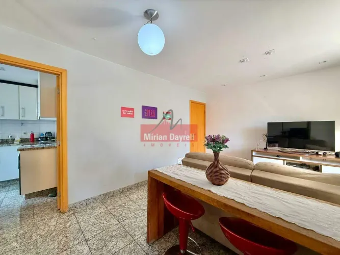 Apartamento 3 quartos (1 suíte) no Lourdes  fundo, 83m², 2 vagas