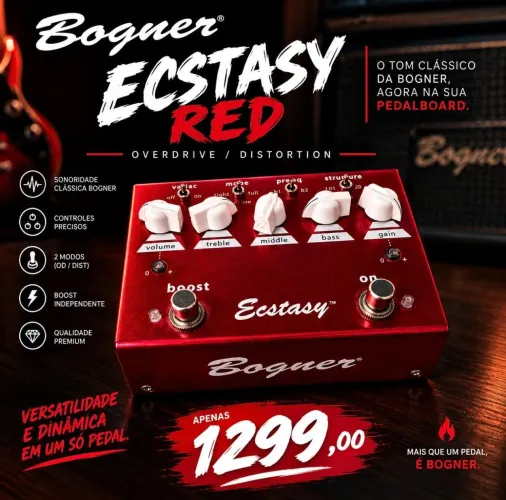 Pedal bogner red
