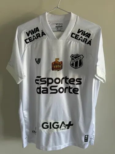 Camisa do Ceará usada em jogo