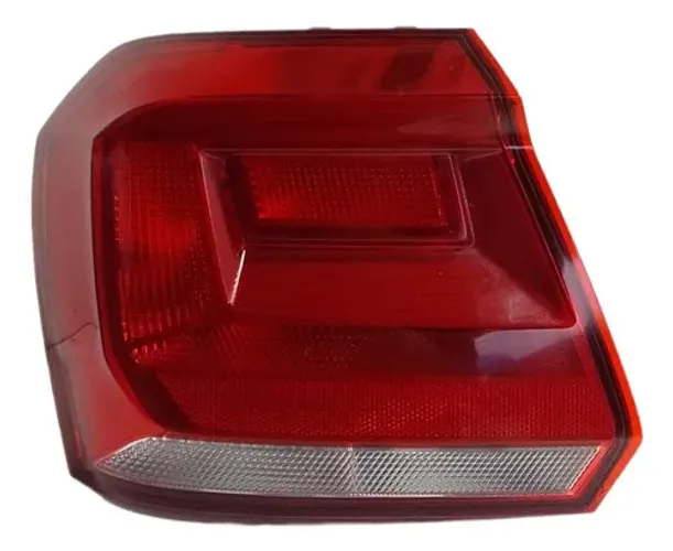 Lanterna Traseira Esquerda Volkswagen Gol G7 2018 Esquerdo Vermelho