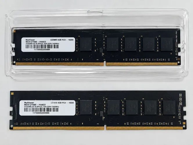 Memória ram 4gb ddr4
