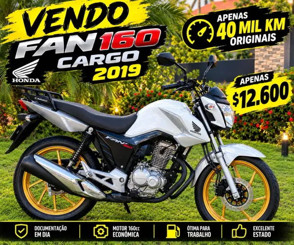Honda fan cargo 2019 44 mil km