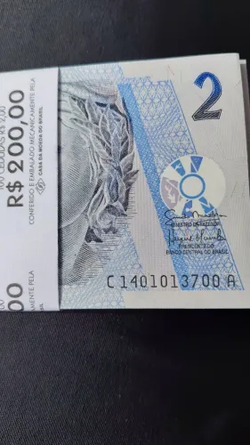 Cédulas R$2,00 Flor de Estampa
