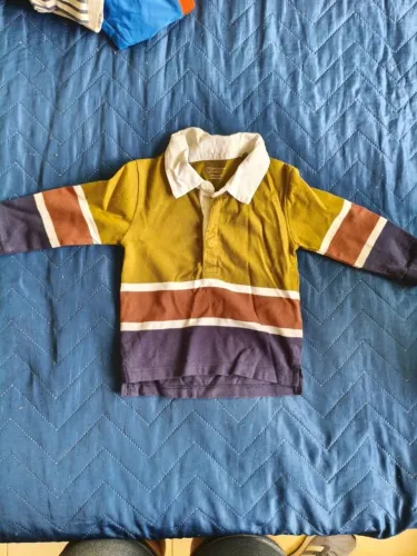 camisa manga longa social - primark 6 a 9 meses (74cm)