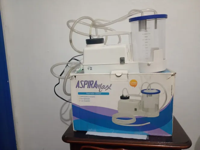 Aspirador de secreção - ASPIRA MAX