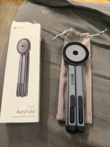 Suporte Hrebos AxisFold SU-270 para Notebook, Tablet e Celular