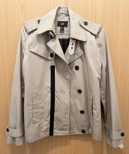 Coat H&M Europeu tipo Blazer Masculino tamanho G Slim