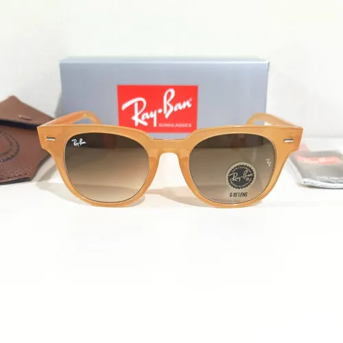 Óculos de sol Ray ban Meteor laranja unissex novo 