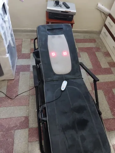 Cadeira para fisioterapia com o Relax Medic funcionando