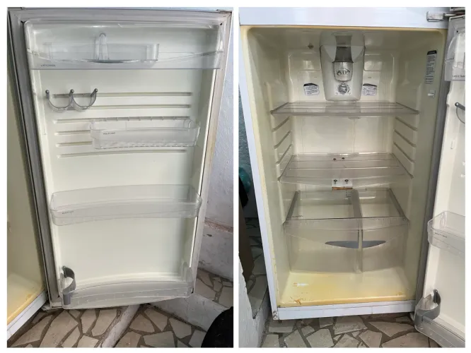 Geladeira GE 446L Turbo Air System + Ice Factory | 2 Portas | 127V