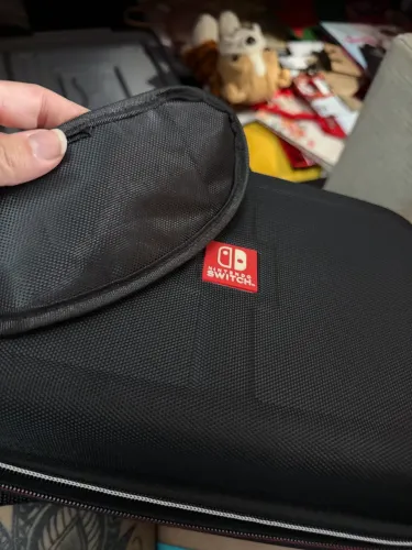Bolsa Maleta Rígida Nintendo Switch e OLED preta