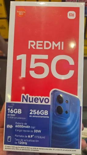 CELULAR XIOMI REDMI C15 16GB RAM 256 GB