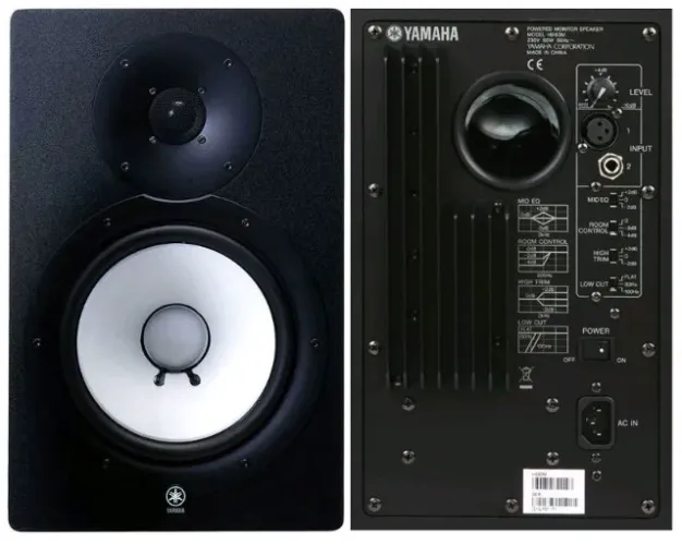 Monitor de referência estúdio Yamaha HS80m o PAR 100% a toda prova .