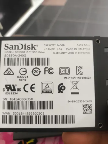 vendo um HD SSD