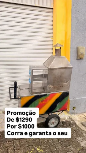 Carrinho De Espetinho PROMOÇAO