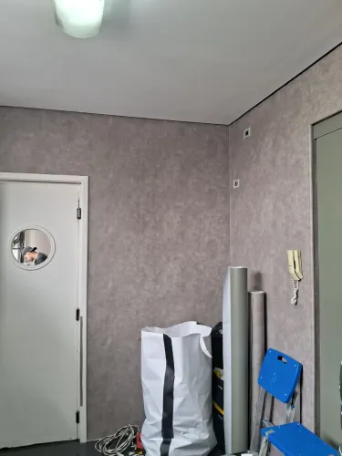 Cimento queimado adesivo decoração