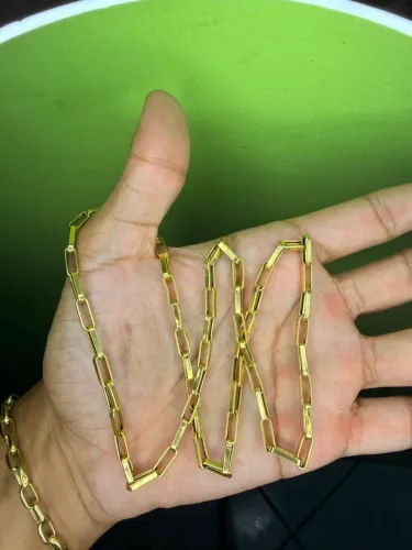 Corrente de ouro 13.5 Cartier