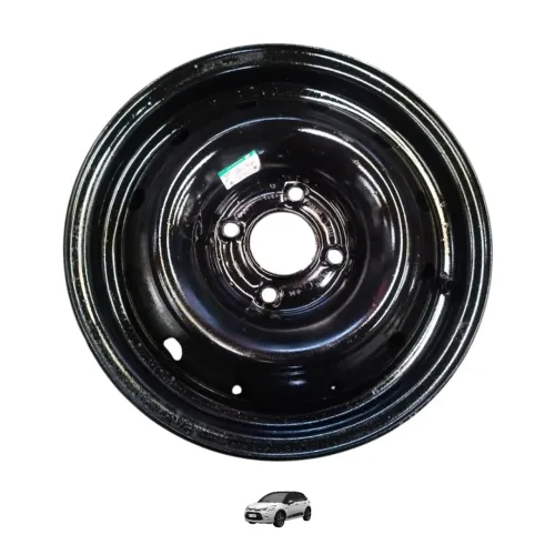 Roda Ferro 14 C3 Citroen 2004 A 2011 Preto
