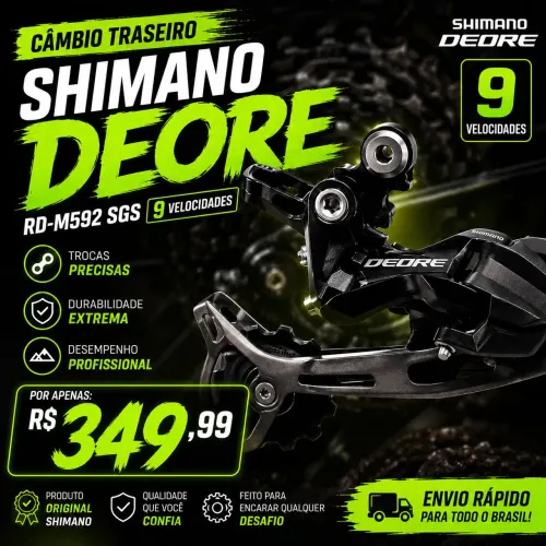 VENDO CAMBIO SHIMANO DEORE 