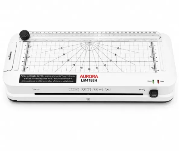 Plastificadora/Laminadora Aurora LM4188H A4 - Excelente Estado | Pouco Uso