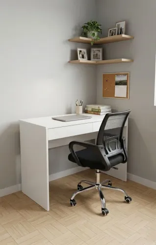 Mesa e cadeira giratória para casa ou escritório