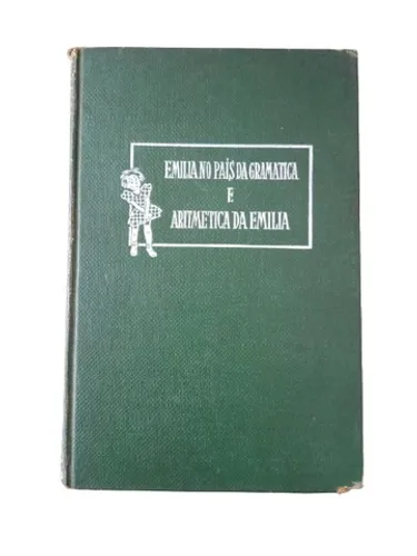 Livro Emília No Pais Da Gramática Capa Verde