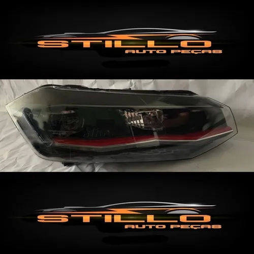 Farol Polo/Virtus R-line Gts Gti Tsi Led