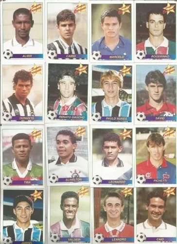 figurinhas campeonato brasileiro 1996