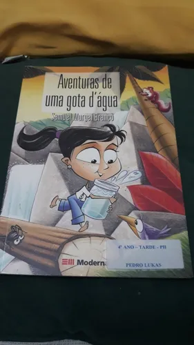 Livro Aventuras de uma gota d'água