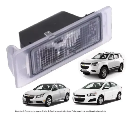 Lanterna De Placa Gm Cruze 2012/.. Sonic 2013/.. Ete7313