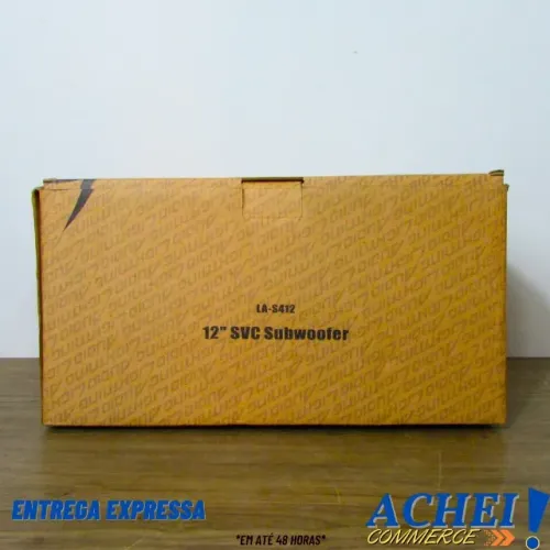 Subwoofer Lightning Audio 12 Polegadas - Novo