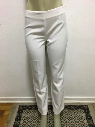 Calça Shoulder Tam. 40 Branca Poliéster Ótimo Estado Sacola