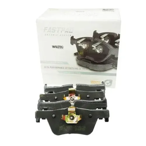 Jogo Pastilha de Freio Traseiras em Cerâmicas Bmw 116i 118i 120i 320i 428i 430i - Willtec