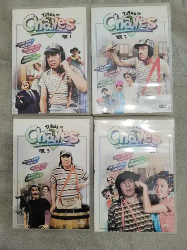 Coleção de DVDs Turma do Chaves