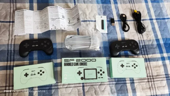 Video Game SF2000 (Super Nintendo / Mega Drive / Fliperama)