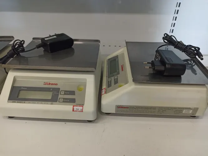 Balança Urano 06Kg Divisão 01gr USB Branca UDC 6000/1s Vem pra Eco Eletron