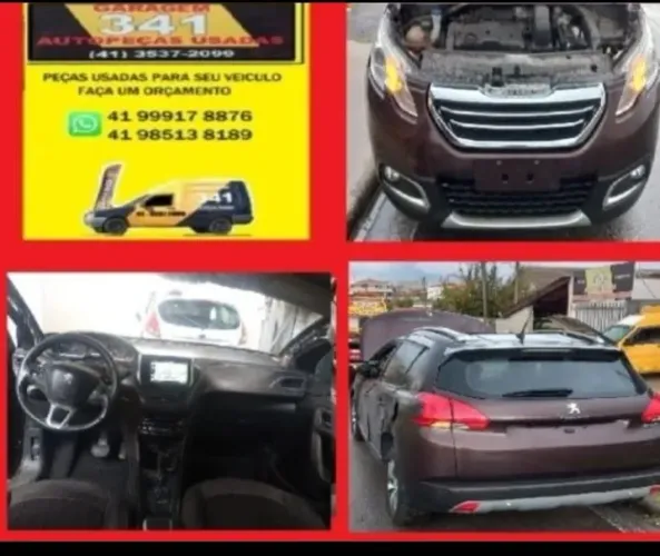 Peças Peugeot 2008 griffe aluure motor faróis multimidia