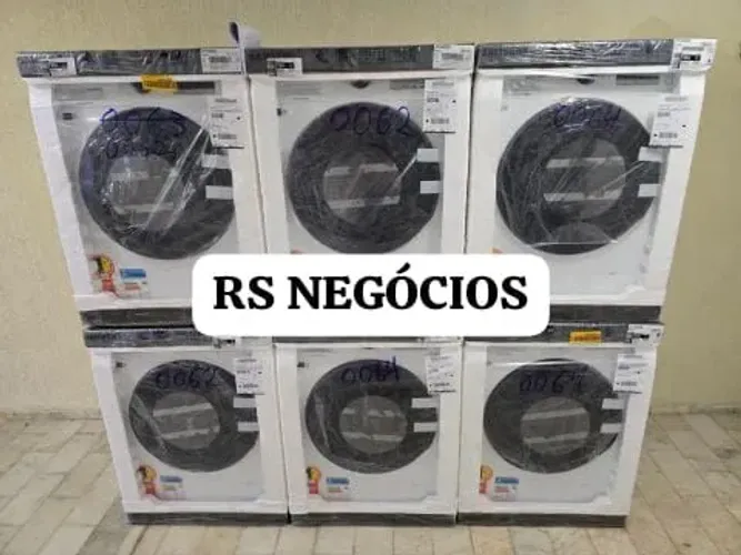 Lava e Seca WD11T Branca Inox, Lacrada + NF (Até 12x) 