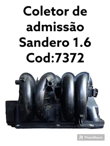 Coletor de admissão Sandero 1.6