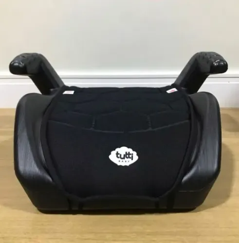 Assento De Elevação Para Carro Booster Preto 15-36kgs Novo Na caixa