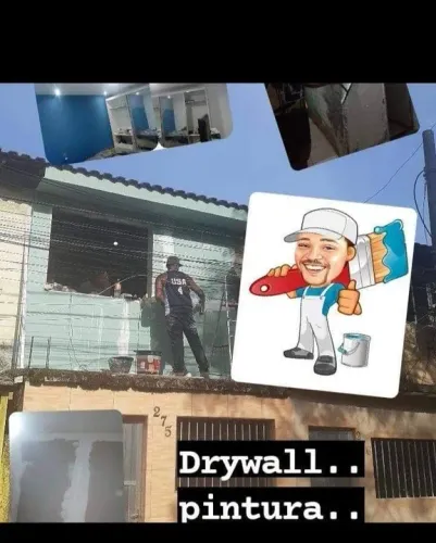 Serviço de drywall 30$$ m2 e pintura - profissional qualificado!