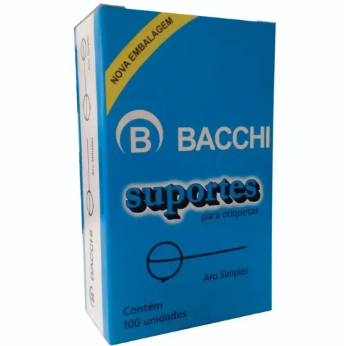 Suportes para etiquetas Bacchi - 100 unidades