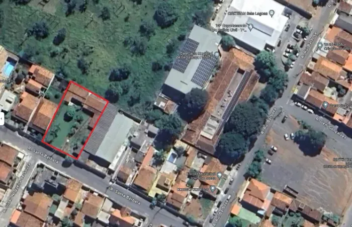 Vendo Lote de 502m² com Barracão no Bairro Santa Luzia próximo ao Detran