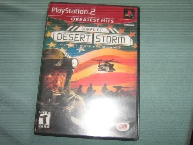 Conflict Desert Storm original americano completo Playstation 2 conservado